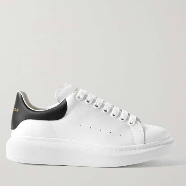 Alexander McQueen Oversized Sneaker – White/Black