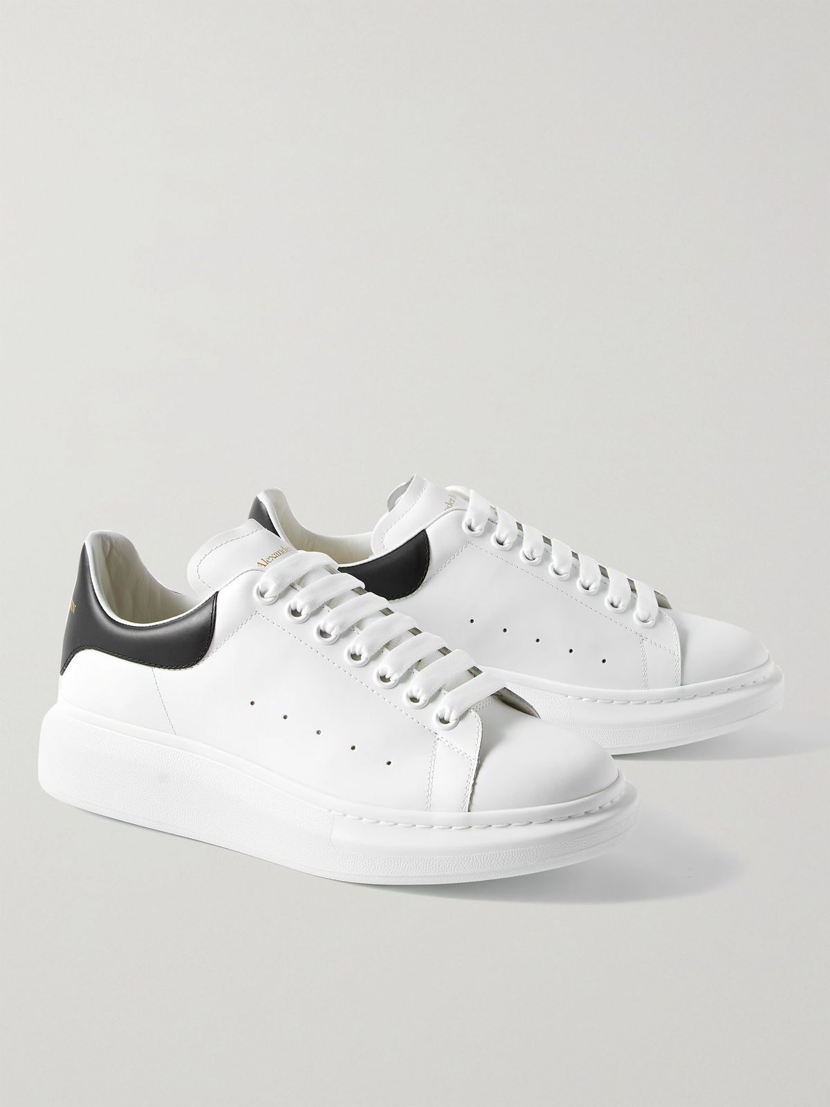 Alexander McQueen Oversized Sneaker – White/Black - Image 2