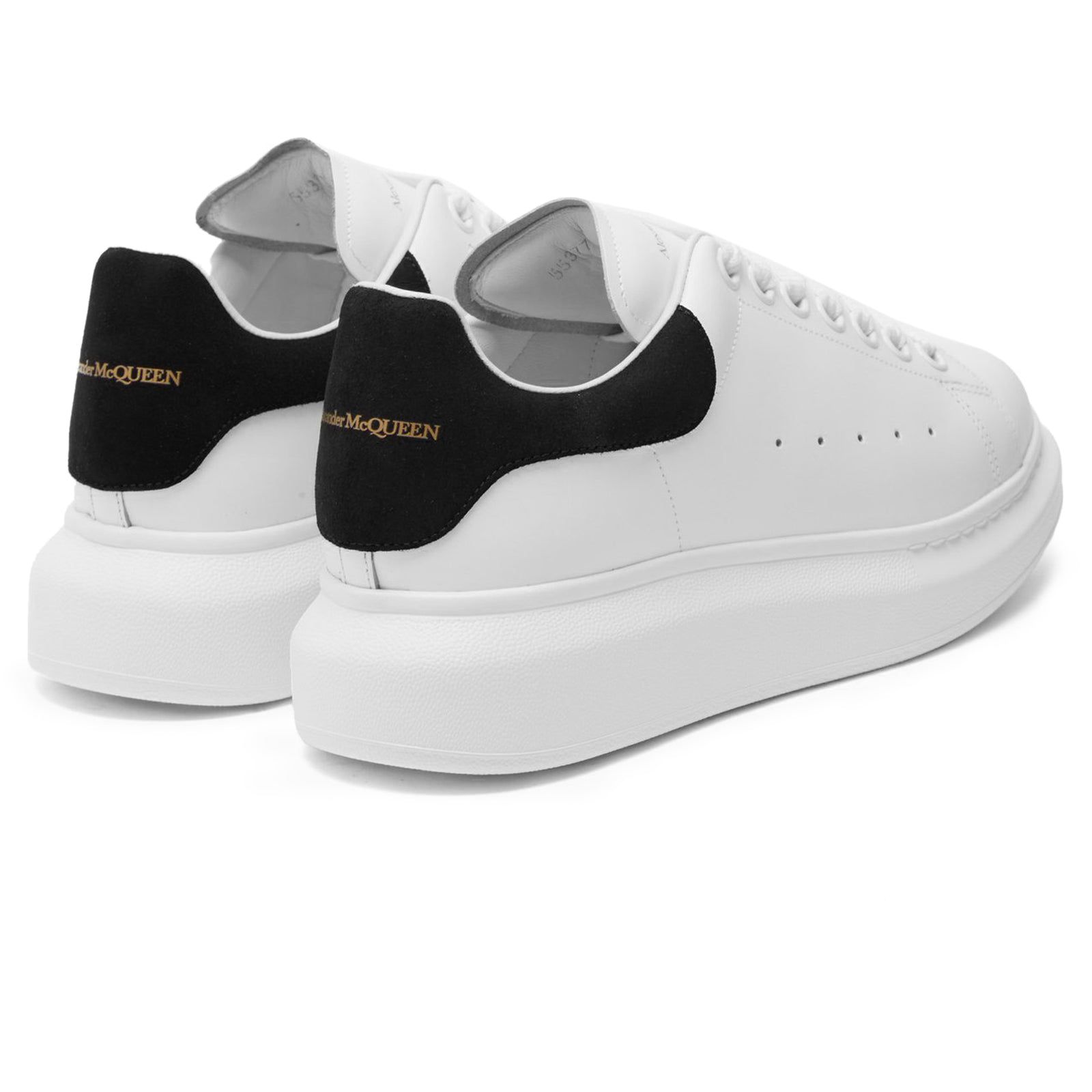 Alexander McQueen Oversized Sneaker – White/Black - Image 3