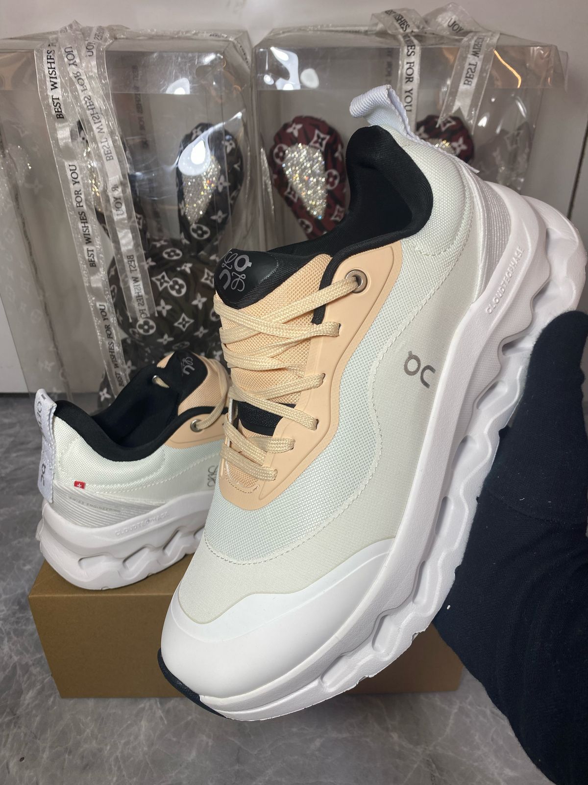 LOEWE x On Cloudtilt 2 – Tan/White - Image 5