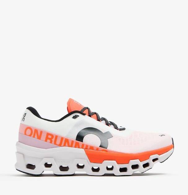 On Cloudmonster 2 – White/Orange