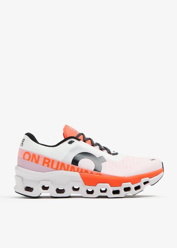 On Cloudmonster 2 – White/Orange