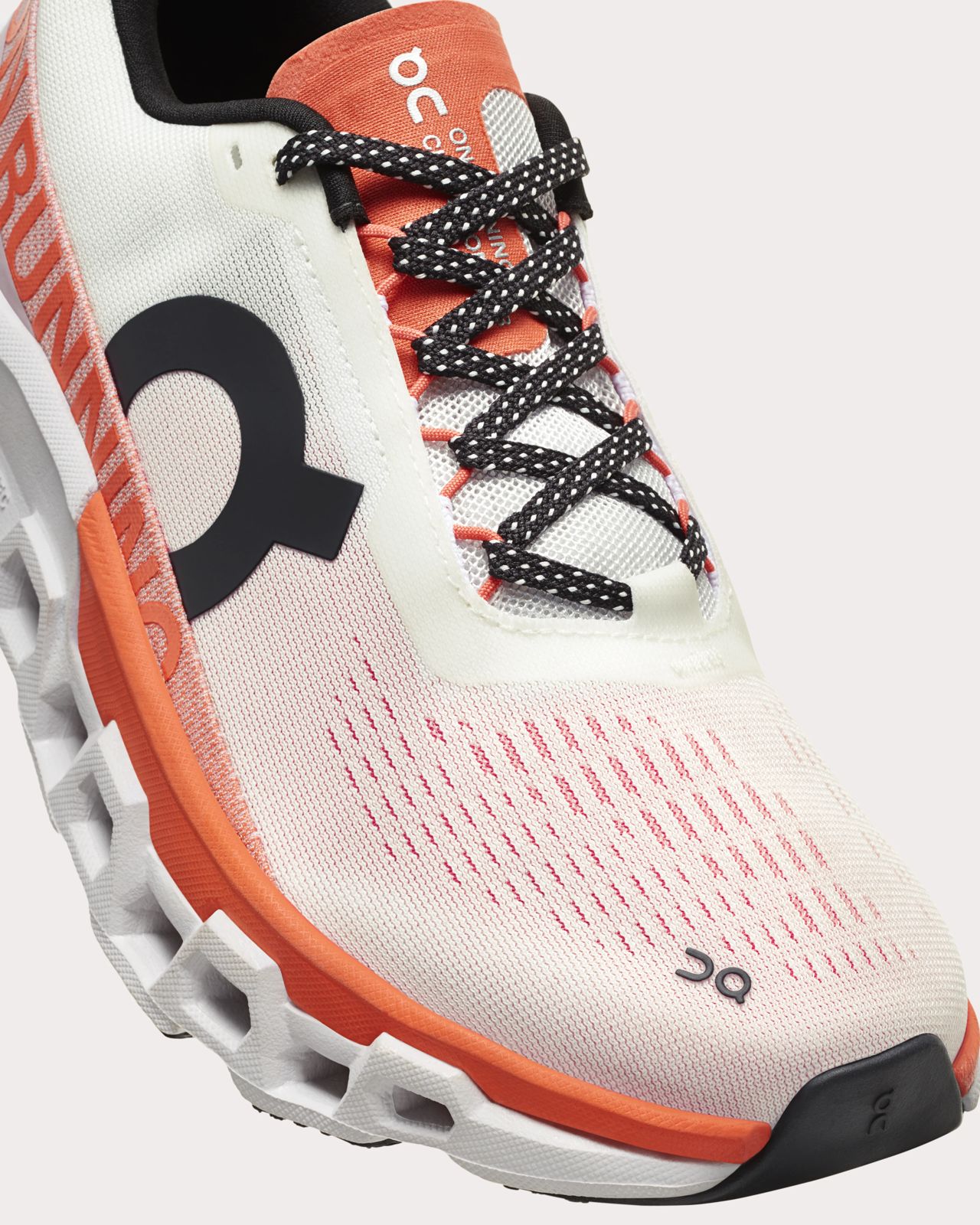 On Cloudmonster 2 – White/Orange - Image 2