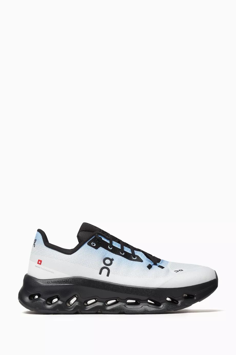 On Cloudtilt – White/Black/Blue Mesh - Image 2